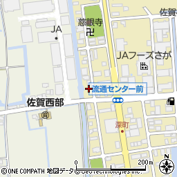 佐賀県佐賀市鍋島町八戸3106-2周辺の地図