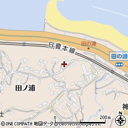 大分県大分市田ノ浦2490周辺の地図