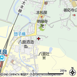 大分県玖珠郡九重町恵良590周辺の地図