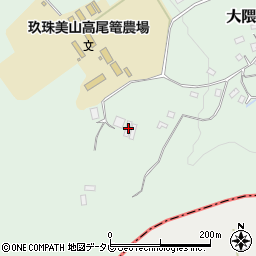 大分県玖珠郡玖珠町大隈1638周辺の地図