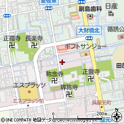 佐賀県佐賀市呉服元町11-1周辺の地図