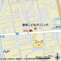 佐賀県佐賀市鍋島町八戸1344-5周辺の地図