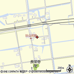 佐賀県小城市三日月町金田286周辺の地図