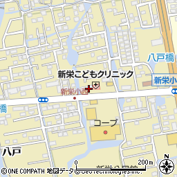 佐賀県佐賀市鍋島町八戸1346-8周辺の地図