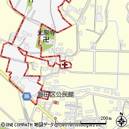 福岡県久留米市荒木町藤田984周辺の地図