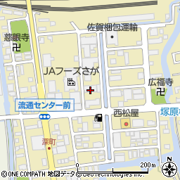 佐賀県佐賀市鍋島町八戸3061周辺の地図
