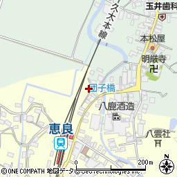 大分県玖珠郡九重町右田12周辺の地図