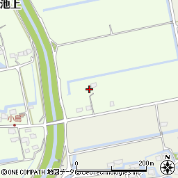 佐賀県小城市小城町池上5870周辺の地図