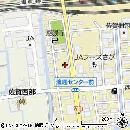 佐賀県佐賀市鍋島町八戸3082周辺の地図