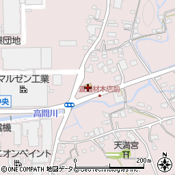 福岡県八女郡広川町日吉791周辺の地図
