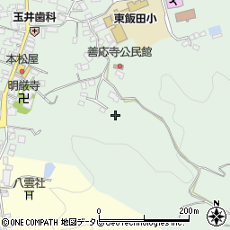 大分県玖珠郡九重町恵良周辺の地図