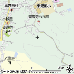 大分県九重町（玖珠郡）恵良周辺の地図