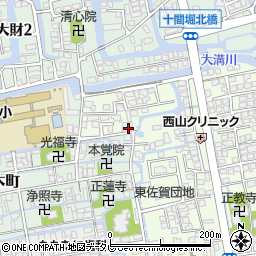 ケアホームふくしの家周辺の地図