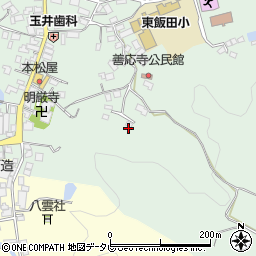 大分県玖珠郡九重町恵良692周辺の地図