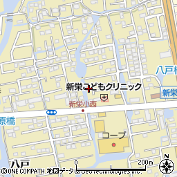 佐賀県佐賀市鍋島町八戸1349周辺の地図