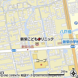佐賀県佐賀市鍋島町八戸1350-5周辺の地図