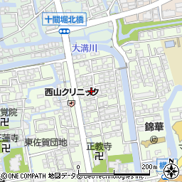 コインランドリーどるふぃん東佐賀店周辺の地図