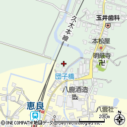 大分県玖珠郡九重町恵良6周辺の地図