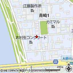 志村生コンクリート株式会社周辺の地図