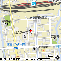 日本図書輸送株式会社佐賀出張所周辺の地図