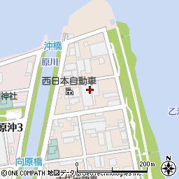 山九株式会社　大分支店管理グループ総務周辺の地図
