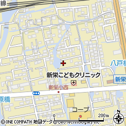 佐賀県佐賀市鍋島町八戸1406周辺の地図