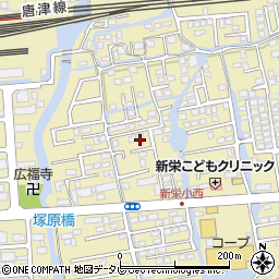 佐賀県佐賀市鍋島町八戸1230周辺の地図