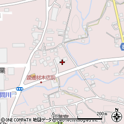 福岡県八女郡広川町日吉805周辺の地図