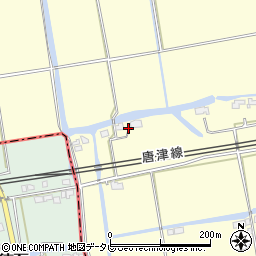 佐賀県小城市三日月町金田63周辺の地図