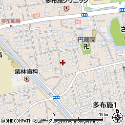 佐賀県佐賀市多布施2丁目10-13周辺の地図