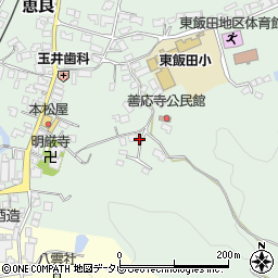 大分県玖珠郡九重町恵良672周辺の地図