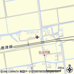 佐賀県小城市三日月町金田202周辺の地図