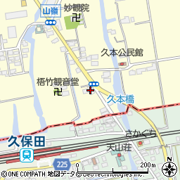 佐賀県小城市三日月町金田1325周辺の地図