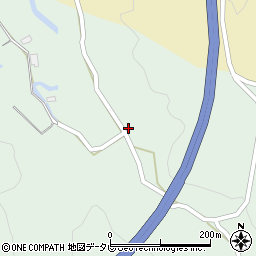 大分県玖珠郡九重町恵良1056-1周辺の地図