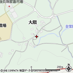大分県玖珠郡玖珠町大隈1610-4周辺の地図