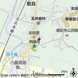 大分県玖珠郡九重町恵良526周辺の地図