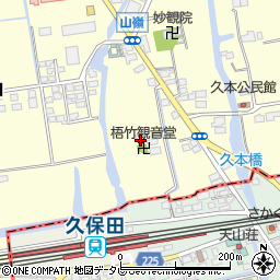 佐賀県小城市三日月町金田1089周辺の地図