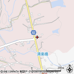 福岡県八女郡広川町日吉902-2周辺の地図