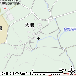 大分県玖珠郡玖珠町大隈1592周辺の地図