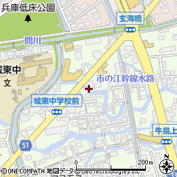 佐賀テント周辺の地図