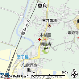 大分県玖珠郡九重町恵良572周辺の地図