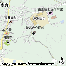 大分県玖珠郡九重町恵良914周辺の地図