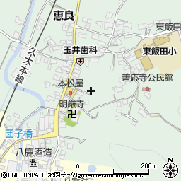 大分県玖珠郡九重町恵良528周辺の地図