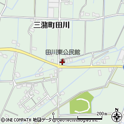 田川東公民館周辺の地図