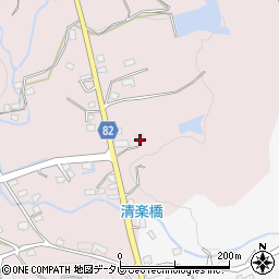 福岡県八女郡広川町日吉901-11周辺の地図