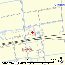 佐賀県小城市三日月町金田209周辺の地図