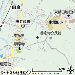 大分県玖珠郡九重町恵良508周辺の地図