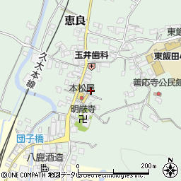 大分県玖珠郡九重町恵良529周辺の地図