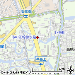 寺岡オートドア株式会社　佐賀営業所周辺の地図