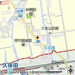 佐賀県小城市三日月町金田1128周辺の地図